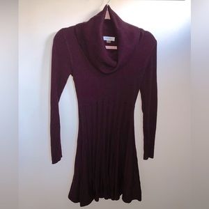 Calvin Klein Cowl Neck Sweater Dress